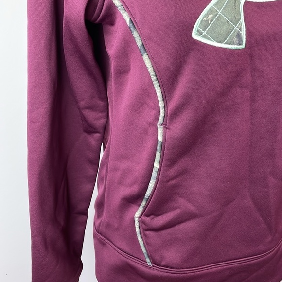 Under Armour Storm Women’s Hooded Sweatshirt SZ Small Camouflage - Picture 5 of 14